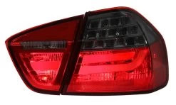 LED Lightbar Rückleuchten Für BMW E90 Limo Bj. 05-08 Rot/Smoke -Scheinwerfer 033230 2 1280x1280