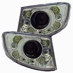 Nebelscheinwerfer Set DE-Linse + TFL Tagfahrlicht Für BMW E92 Bj. 03-06