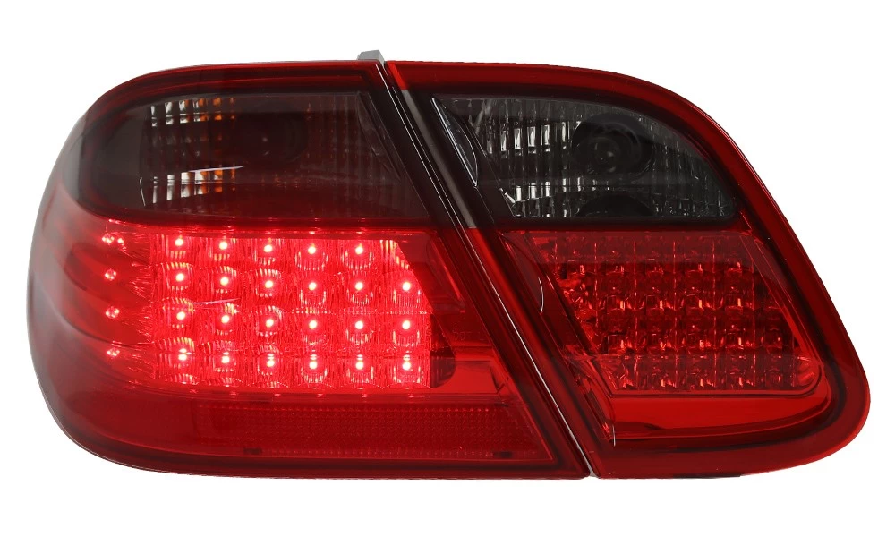 LED Rückleuchten Für Mercedes CLK W208 Bj. 97-02 Rot/Smoke 5 LED Rückleuchten Für Mercedes CLK W208 Bj. 97-02 Rot/Smoke – Bild 3