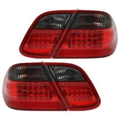LED Rückleuchten Für Mercedes CLK W208 Bj. 97-02 Rot/Smoke