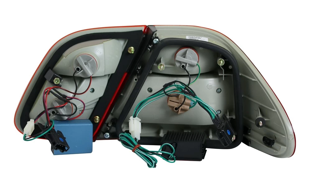 LED Rückleuchten Für Mercedes CLK W208 Bj. 97-02 Rot/Smoke 6 LED Rückleuchten Für Mercedes CLK W208 Bj. 97-02 Rot/Smoke – Bild 4