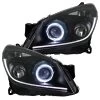 Xenon Scheinwerfer CCFL Angel Eyes Für Opel Astra H Bj. 04-09 Schwarz