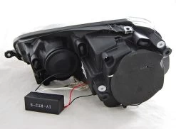 Scheinwerfer CCFL Angel Eyes Für VW Golf 5 Jetta 5 Bj. 03-10 Schwarz -Scheinwerfer 4129 1 1280x1280