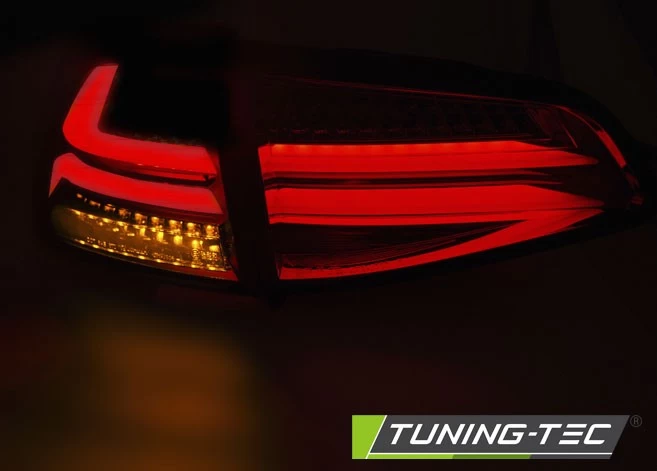 Voll LED Lightbar Rückleuchten Für VW Golf 7 (VII) Bj. 12-17 Rot/Smoke 8 Voll LED Lightbar Rückleuchten Für VW Golf 7 (VII) Bj. 12-17 Rot/Smoke – Bild 6