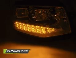Scheinwerfer DRL LED Tagfahrlicht Für VW T6 Bj. 15-19 Chrom Mit LED Blinker LTI -Scheinwerfer 5176 6 1280x1280