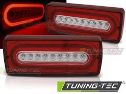 LED Lightbar Rückleuchten Für Mercedes G-Klasse W463 Bj. 90-12 Rot/Chrom Dynamischer Blinker -Scheinwerfer 5465 0 1280x1280