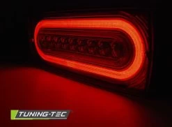 LED Lightbar Rückleuchten Für Mercedes G-Klasse W463 Bj. 90-12 Rot/Chrom Dynamischer Blinker -Scheinwerfer 5465 1 1280x1280