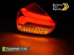LED Lightbar Rückleuchten Für Ford Focus MK3 Bj. 15-18 Rot/Smoke Dynamischer Blinker -Scheinwerfer 6001 2 1280x1280