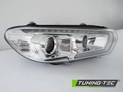 Xenon Scheinwerfer LED Tagfahrlicht Für VW Scirocco 3 Bj. 08-14 Chrom Mit Dynamischem Blinker -Scheinwerfer 6390 1 1280x1280