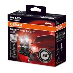 OSRAM Night Breaker H4 LED +230% Nachrüstlampen Für Opel Vivaro B 2014-2019 -Scheinwerfer 64193dwnb 2 1280x1280 11