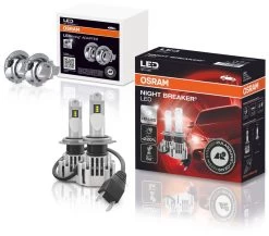 OSRAM Night Breaker H7 LED Nachrüstlampen + Adapter Für MAN TGE Ab 2017-