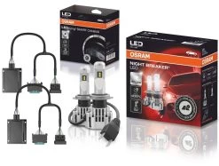 OSRAM Night Breaker H7 LED Nachrüstlampen Adapter Für BMW E90 E91 E92 E93 2005-