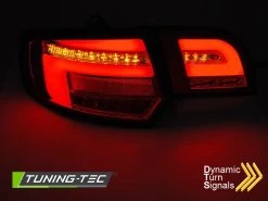 Voll LED Lightbar Rückleuchten Für Audi A3 8P Sportback Bj. 04-08 Rot/Chrom Dynamischer Blinker -Scheinwerfer 6445 4 1280x1280