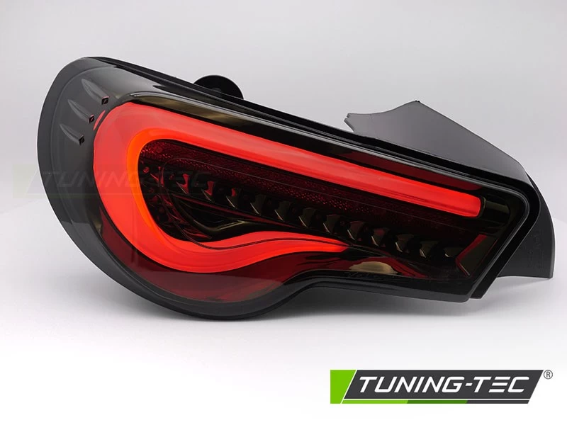 LED Lightbar Rückleuchten Für Toyota GT86 Bj. 12-21 Smoke Dynamischer Blinker 6 LED Lightbar Rückleuchten Für Toyota GT86 Bj. 12-21 Smoke Dynamischer Blinker – Bild 4