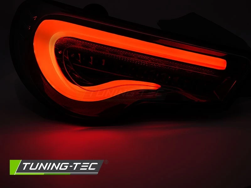 LED Lightbar Rückleuchten Für Toyota GT86 Bj. 12-21 Smoke Dynamischer Blinker 7 LED Lightbar Rückleuchten Für Toyota GT86 Bj. 12-21 Smoke Dynamischer Blinker – Bild 5