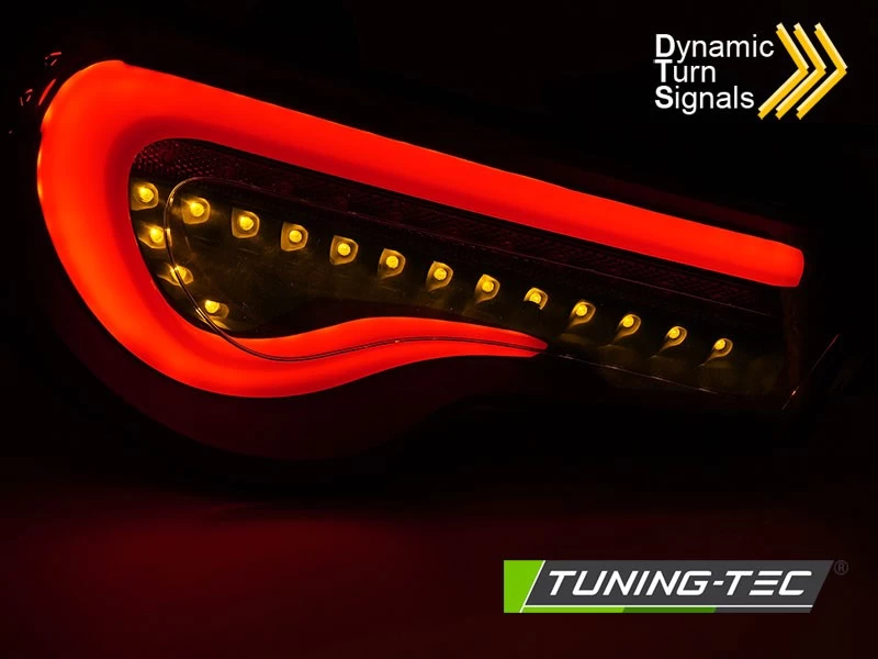LED Lightbar Rückleuchten Für Toyota GT86 Bj. 12-21 Smoke Dynamischer Blinker 8 LED Lightbar Rückleuchten Für Toyota GT86 Bj. 12-21 Smoke Dynamischer Blinker – Bild 6