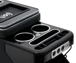 Staufach Mittelkonsole Für Mercedes Vito / V-Klasse W447 Mit LED Beleuchtung USB Und Induktion -Scheinwerfer CCVTVITOCHROM 59gyrpFdGXmw5r 1280x1280