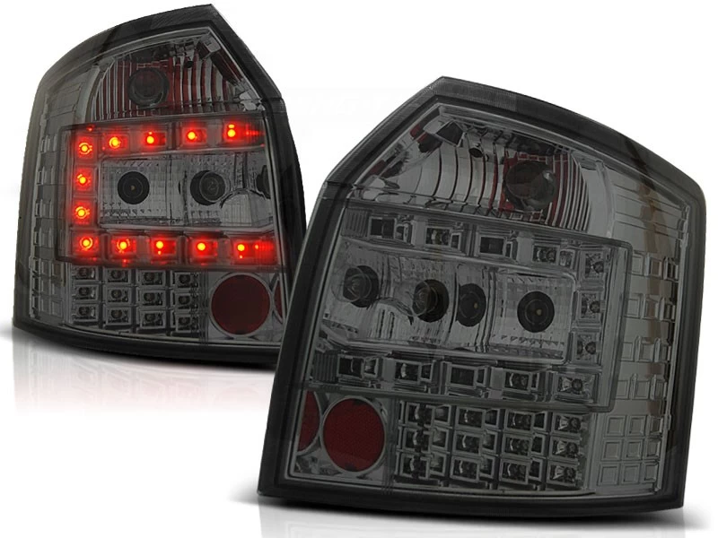 LED Rückleuchten Für Audi A4 B6 (8E) Avant Bj. 00-04 Smoke 4 LED Rückleuchten Für Audi A4 B6 (8E) Avant Bj. 00-04 Smoke – Bild 2