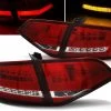 LED Lightbar Rückleuchten Für Audi A4 B8 (8K) Limo Bj. 08-11 Rot/Chrom -Scheinwerfer LDAU97 WL 1280x1280