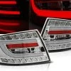 LED Lightbar Rückleuchten Für Audi A6 C6 4F Limo Bj. 04-08 Chrom 6-PIN -Scheinwerfer LDAUB8 WL 1280x1280