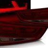 LED Lightbar Rückleuchten Für Audi A1 + Sportback Bj. 10-14 Rot/Smoke
