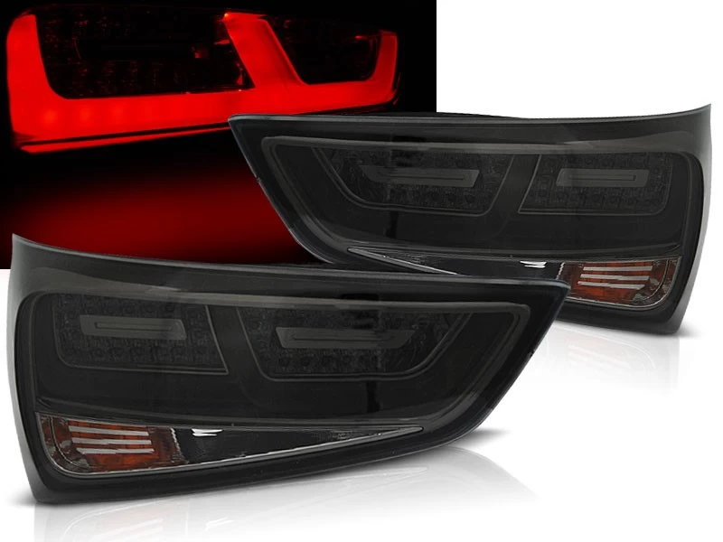 LED Lightbar Rückleuchten Für Audi A1 + Sportback Bj. 10-14 Smoke 3 LED Lightbar Rückleuchten Für Audi A1 + Sportback Bj. 10-14 Smoke