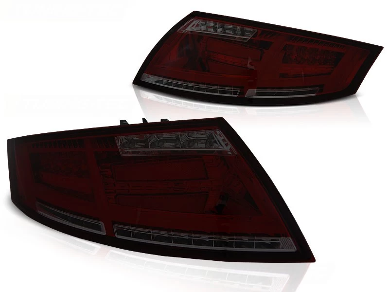 Voll LED Lightbar Rückleuchten Für Audi TT 8J Bj. 06-14 Rot/Smoke Dynamischer Blinker 5 Voll LED Lightbar Rückleuchten Für Audi TT 8J Bj. 06-14 Rot/Smoke Dynamischer Blinker – Bild 3