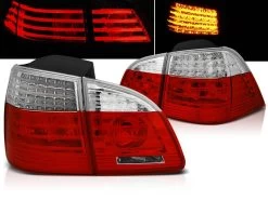 LED Rückleuchten Für BMW E61 Touring Bj. 04-07 Rot/Chrom