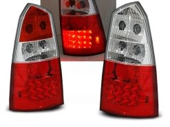 LED Rückleuchten Für Ford Focus MK1 Turnier Bj. 98-04 Rot/Chrom