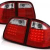 LED Rückleuchten Für Mercedes E-Klasse W210 Kombi Bj. 95-02 Rot/Chrom