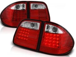 LED Rückleuchten Für Mercedes E-Klasse W210 Kombi Bj. 95-02 Rot/Chrom