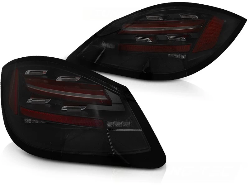 Voll LED Rückleuchten Für Porsche Boxster 987 + Cayman Facelift Bj. 09-12 Schwarz/Smoke 5 Voll LED Rückleuchten Für Porsche Boxster 987 + Cayman Facelift Bj. 09-12 Schwarz/Smoke – Bild 3