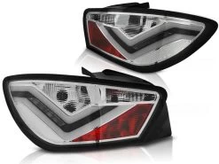 LED Lightbar Rückleuchten Für Seat Ibiza 6J 3-Türer Bj. 08-15 Chrom -Scheinwerfer LDSE20 W 1280x1280
