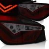 LED Lightbar Rückleuchten Für Seat Ibiza 6J 3-Türer Bj. 08-15 Rot/Smoke