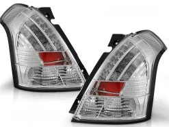 LED Rückleuchten Für Suzuki Swift III (MZ, EZ) Bj. 05-10 Chrom -Scheinwerfer LDSI01 W 1280x1280