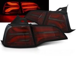 Voll LED Rückleuchten Für Tesla Model 3 / Model Y Bj. 17-20 Rot/Smoke