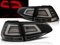 LED Lightbar Rückleuchten Für VW Golf 7 (VII) Bj. 12-17 Schwarz