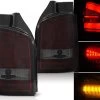 LED Lightbar Rückleuchten Für VW T5 Bj. 03-09 Rot/Smoke (Heckklappe)