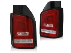 Voll LED Lightbar Rückleuchten Für VW T5 Bj. 03-09 Rot/Chrom Dynamischer Blinker (Flügeltüren) 12 Voll LED Lightbar Rückleuchten Für VW T5 Bj. 03-09 Rot/Chrom Dynamischer Blinker (Flügeltüren) -Scheinwerfer LDVWL1 W 1280x1280