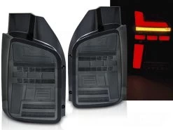Voll LED Lightbar Rückleuchten Für VW T6 Bj. 15-19 Und T6.1 Bj. 19- Smoke (Heckklappe / LED)
