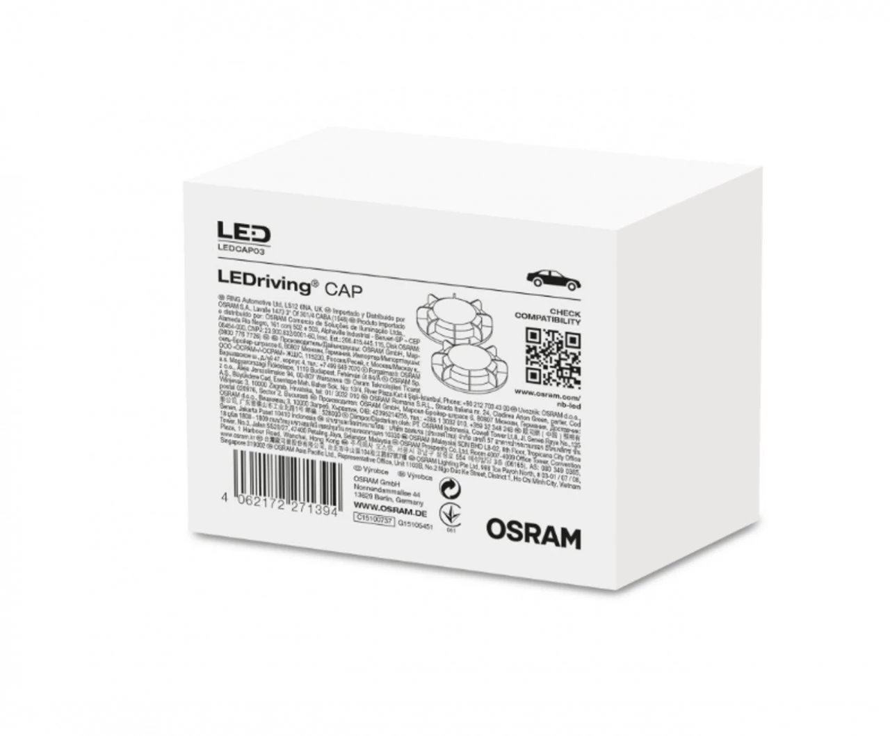 OSRAM LEDriving CAP Scheinwerfer Abdeckkappen Für LED Einbau 2 Stück LEDCAP04 5 OSRAM LEDriving CAP Scheinwerfer Abdeckkappen Für LED Einbau 2 Stück LEDCAP04 – Bild 3