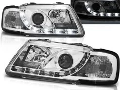 Scheinwerfer DRL LED Tagfahrlicht Für Audi A3 8L Bj. 96-00 Chrom