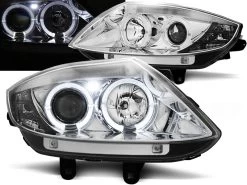 Scheinwerfer Angel Eyes Für BMW Z4 E85 E86 Bj. 02-08 Chrom