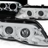 Xenon Scheinwerfer Angel Eyes Für BMW X5 E53 Facelift Bj. 03-06 Chrom