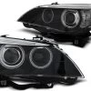 Xenon Scheinwerfer CCFL Angel Eyes Für BMW 5er E60 E61 Bj. 05-07 Schwarz -Scheinwerfer LPBMC9 W 1280x1280