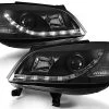 Scheinwerfer LED Tagfahrlicht Optik Für Opel Zafira A Bj. 99-06 Schwarz -Scheinwerfer LPOP42 W 1280x1280