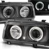 Scheinwerfer Angel Eyes Für VW Vento Bj. 92-98 Schwarz -Scheinwerfer LPVW88 WL 1280x1280