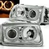 Scheinwerfer Angel Eyes VW Polo 6N Bj. 94-99 Chrom 1 Scheinwerfer Angel Eyes VW Polo 6N Bj. 94-99 Chrom -Scheinwerfer LPVWH0 WL 1280x1280