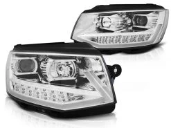 Scheinwerfer DRL LED Tagfahrlicht Für VW T6 Bj. 15-19 Chrom Mit LED Blinker LTI -Scheinwerfer LPVWP9 W 1280x1280