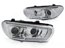 Xenon Scheinwerfer LED Tagfahrlicht Für VW Scirocco 3 Bj. 08-14 Chrom Mit Dynamischem Blinker -Scheinwerfer LPVWU4 W 1280x1280